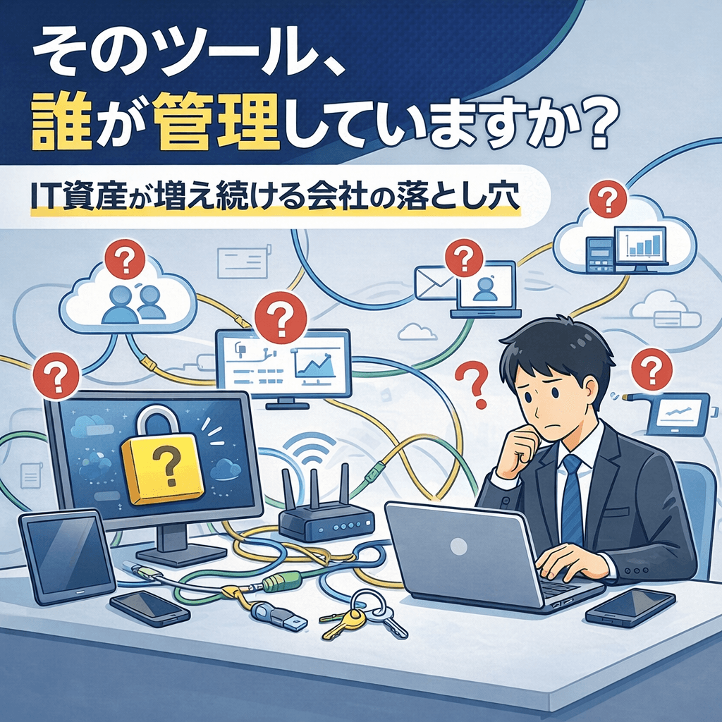 そのツール、誰が管理していますか?